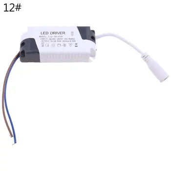 

LED Driver AC85-265V 1-3/4-7/8-12/12-18/18-25W Lighting Transformer Panel Light