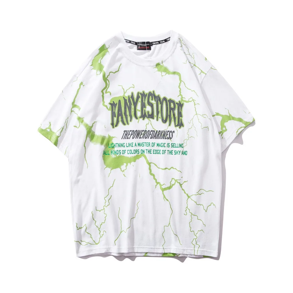 New Arrival Pala Casual Cotton O-neck T Shirt Men Hip Hop Tshirt Printing Short Sleeve Hipster Street Round Collar Tee Man