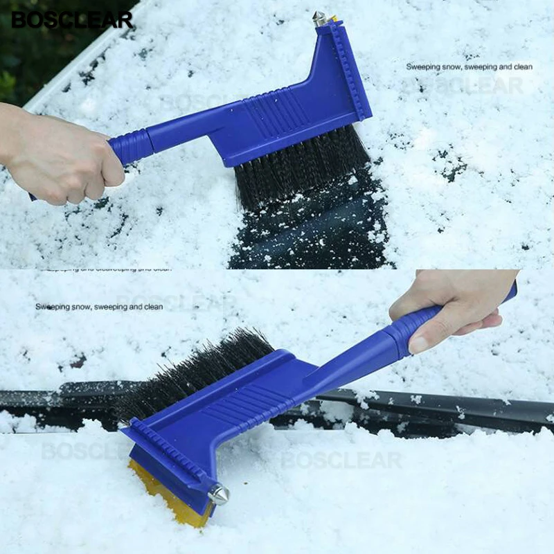 Car Snow Shovel Multifunction Winter Car Vehicle Hammer Snow Ice Scraper Shovel Removal Brush for car ice scraper snow shovel