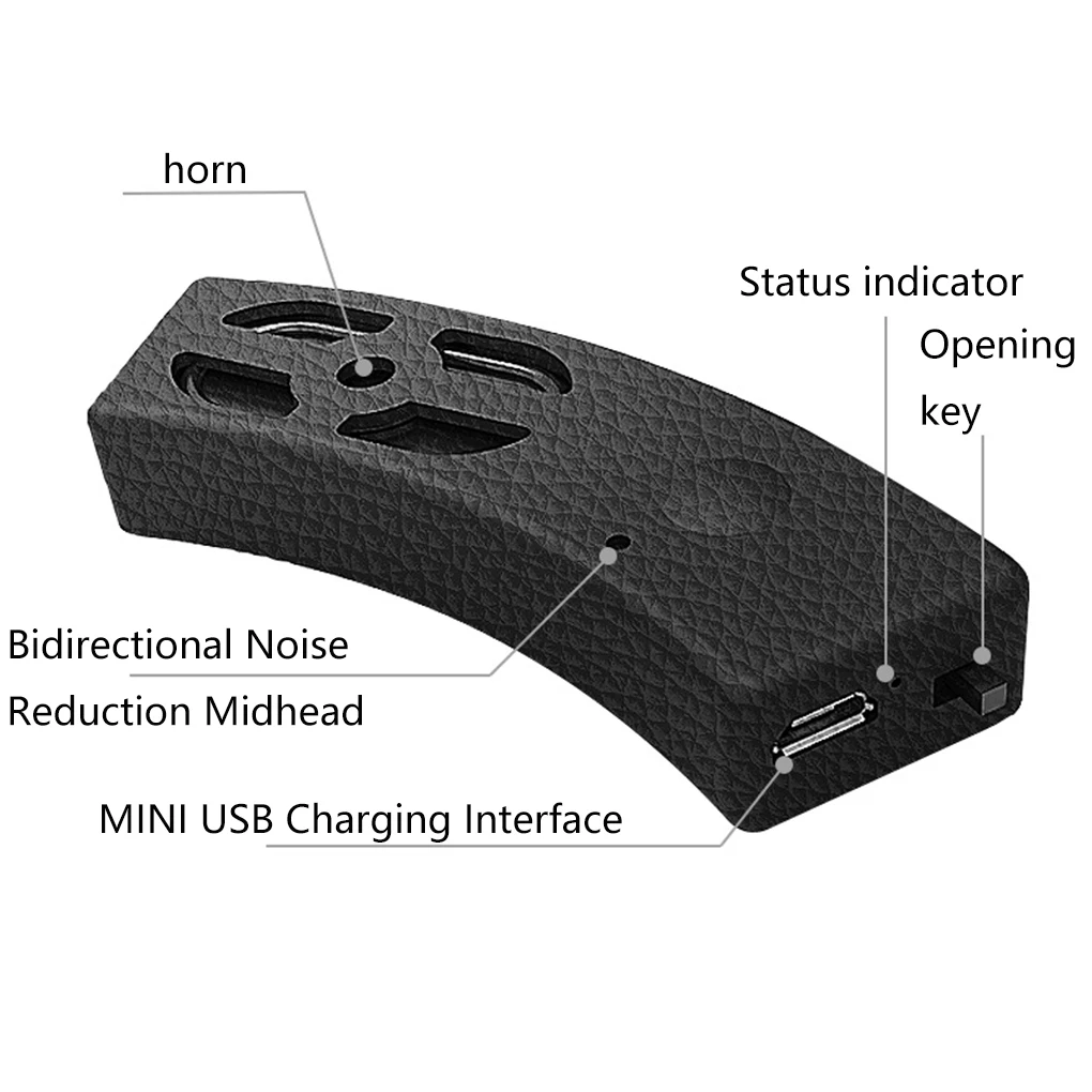 Водонепроницаемый Bluetooth динамик для мотоцикла беспроводной мотоциклетный шлем перезаряжаемый MP3 музыкальный плеер