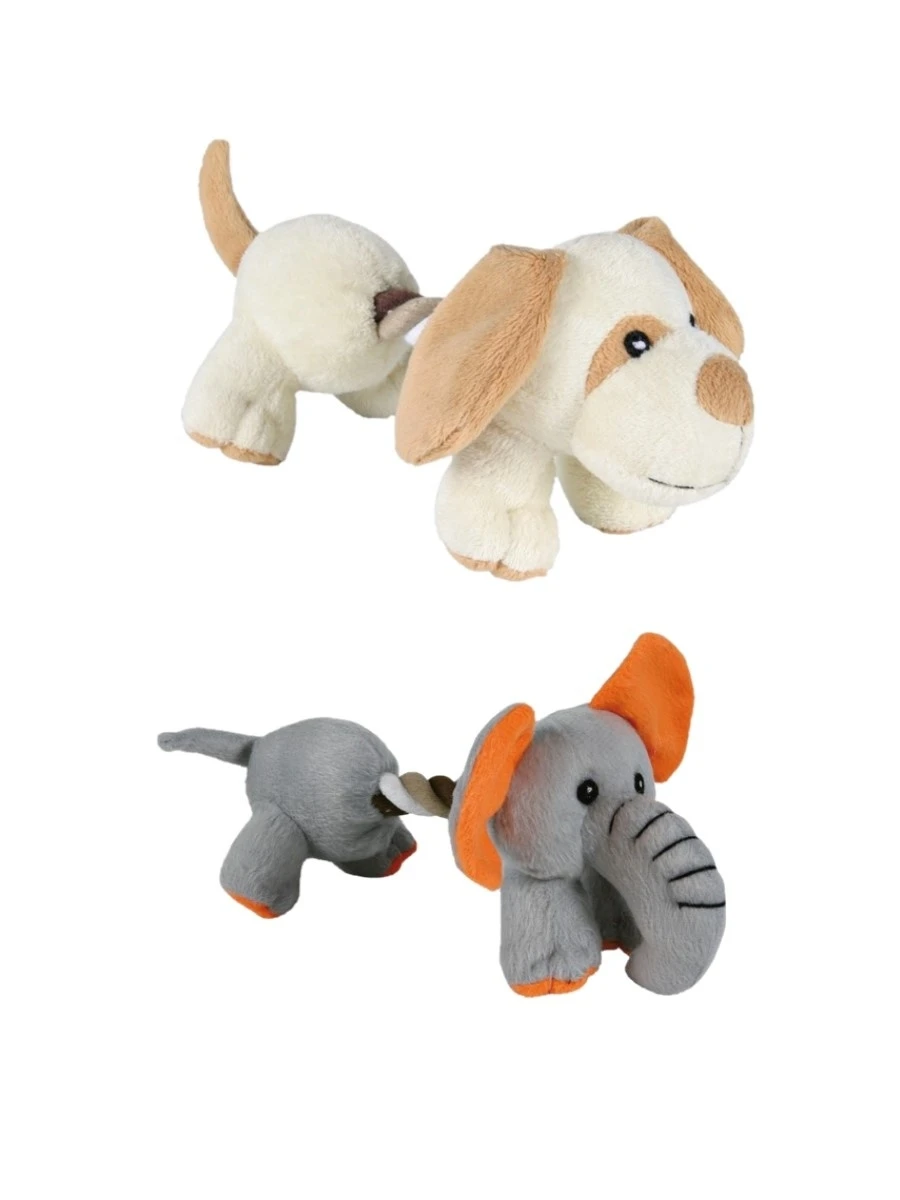 Trixie-Conjunto de de peluche para perros, 17 cm x 4 piezas, juguetes para perros - AliExpress Hogar y