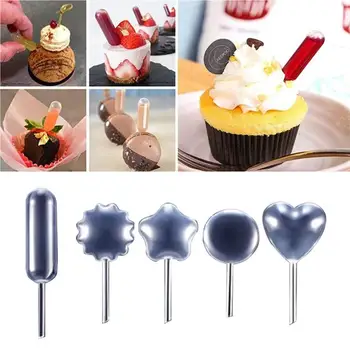 

50pcs 4ml Plastic Squeeze Transfer Pipettes Dropper Disposable Pipettes For Strawberry Cupcake Ice Cream Chocolate Cake Toppers