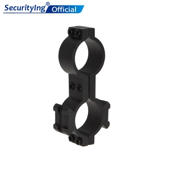 

Mount Holder 25mm Rail Mount with 2 Ring Holes Black and Sturdy