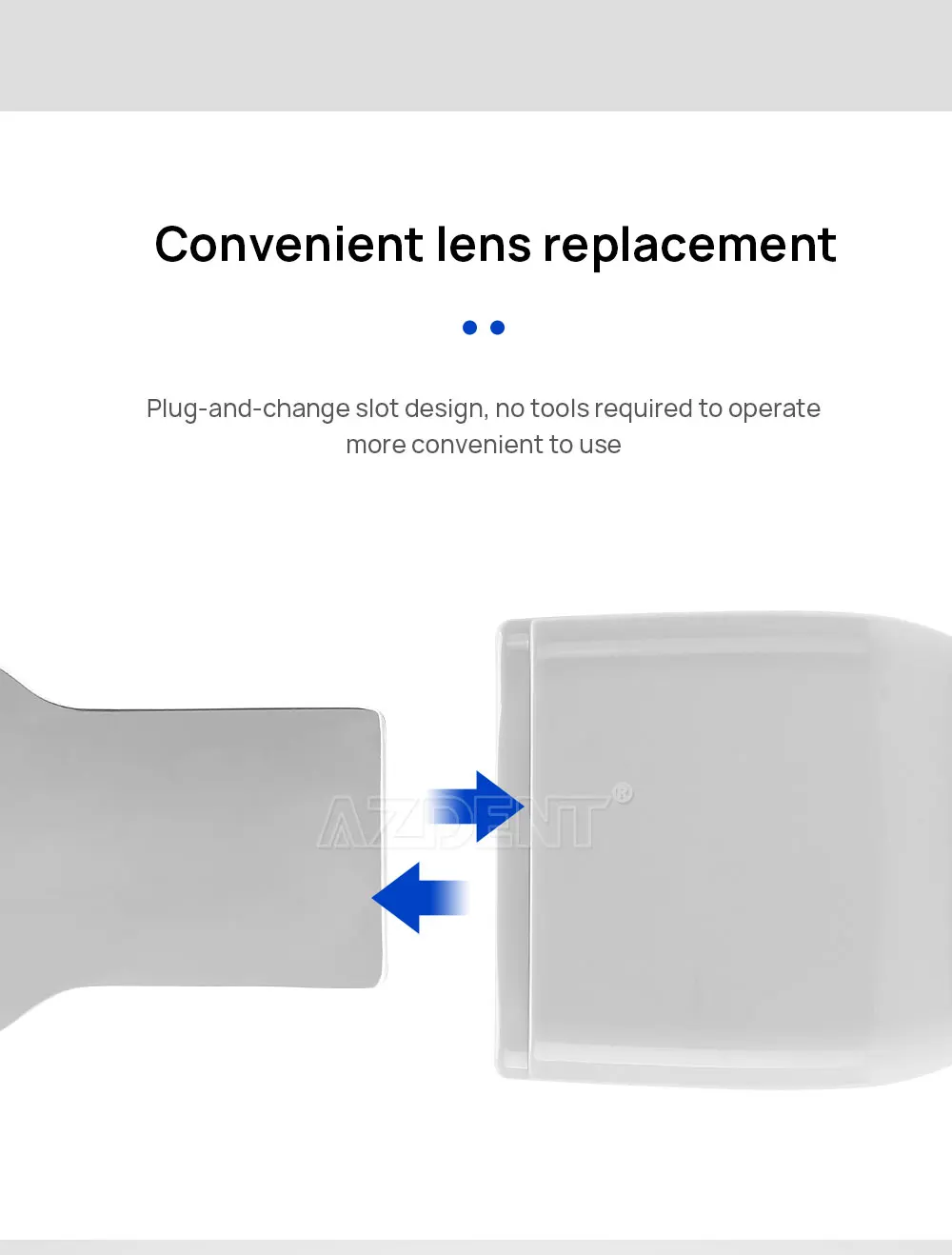 AZDENT Dental LED Lichter Automatische Anti-beschlag Spiegel Anti-beschlag Spiegel Oral Fotografie Reflektor Defog Kieferorthopädische Zahnmedizin Werkzeug – Detail 3