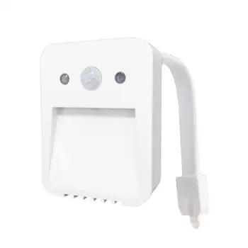 

Motion Sensor 16 Colors Cycle Change Aromatherapy Induction Light Toilet Night Light Bright Creative Waterproof Hotel Bedroom
