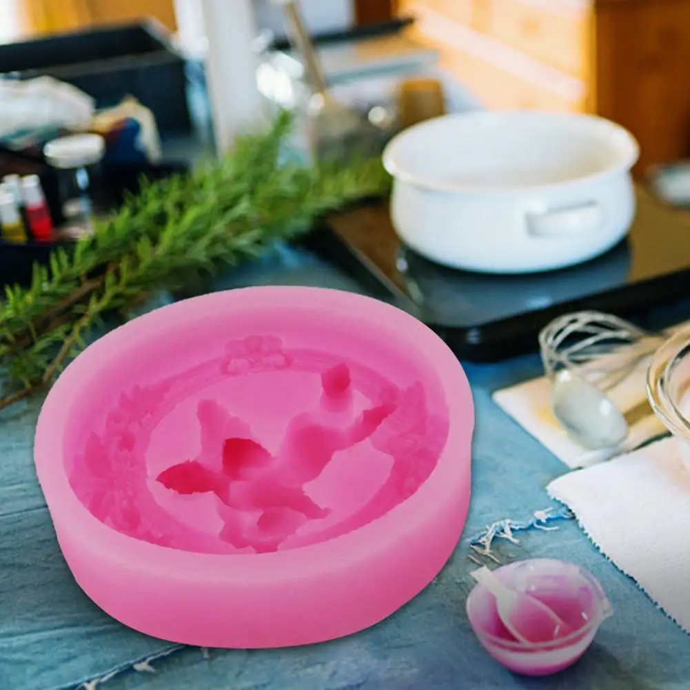 Силиконовые Формы Ангел мыло ручной работы плесень DIY выпечки инструменты для торта помадка шоколада решений Быстрая