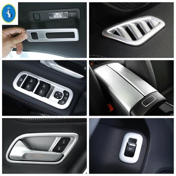 

Matte Interior For Benz CLA 200 C118 W118 2020 2021 Inner Door Handle Bowl / Door Armrest Window Lift Button Frame Cover Trim