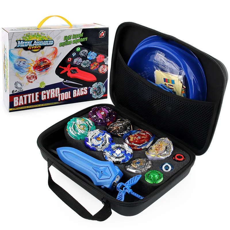 

Blasting Gyro Handbag Set Storage Gyro Battle Board Arena Alloy Gyro Toy