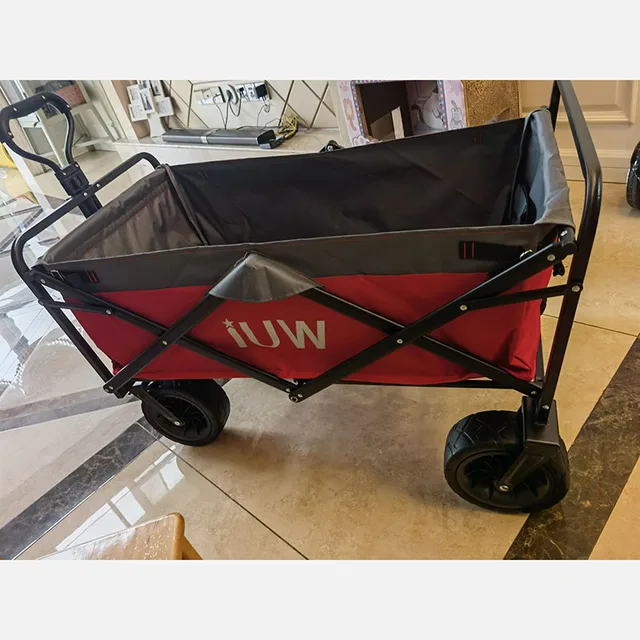 Kültéri Kemping Összecsukható Szállítási Kocsi Hordozható Nagy Kapacitású Bevásárló Otthoni Kerti Többfunkciós - Image 6