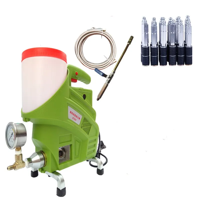 8100 high pressure grouting machine filling machine waterproof plugging polyurethane grouting package water stop needle