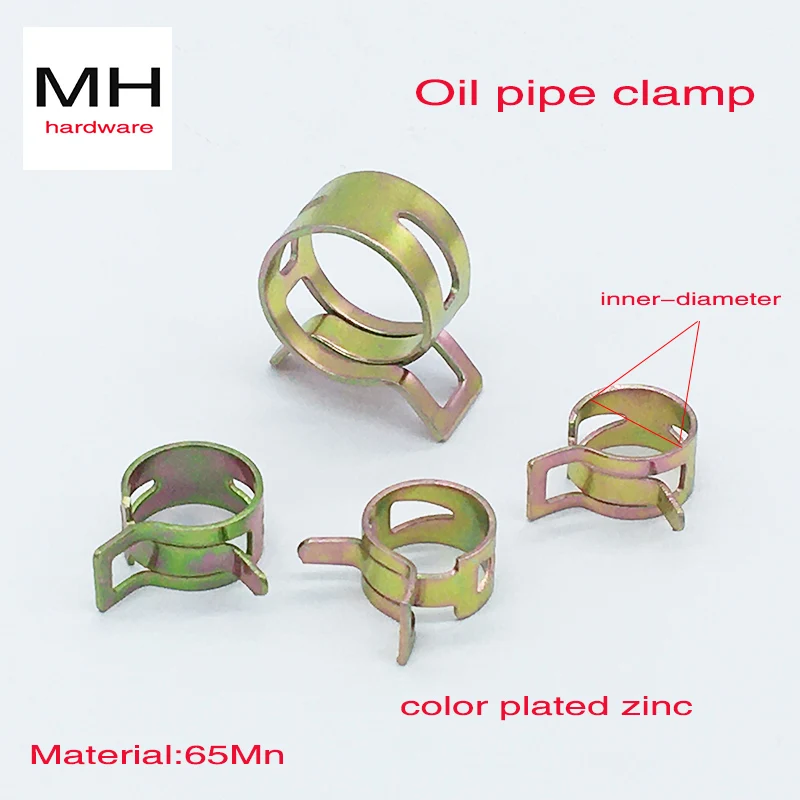 10 шт. хомуты для шланга линия топливного водопроводные обручи зажимы воздушной