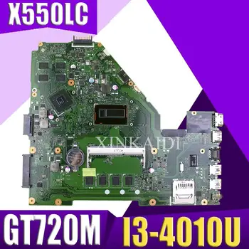 

X550LC Laptop motherboard for ASUS X550LC X550LD A550L Y581L W518L X550LN Test original mainboard 4GB-RAM I3-4010U GT720M