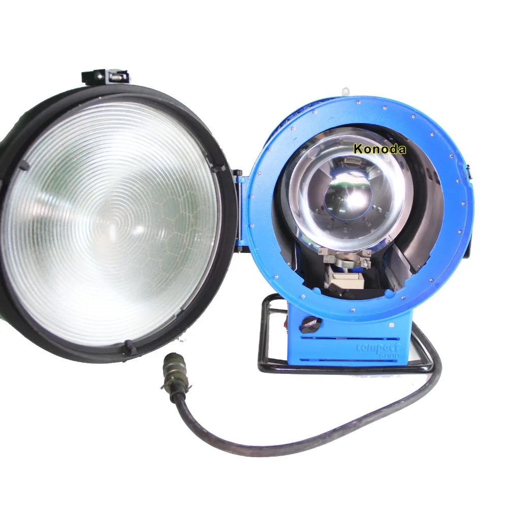 PRO 6000W Дневной свет компактный HMI Fresnel свет+ 230V 4/6K балласт+ Flycase для освещения съемки пленки