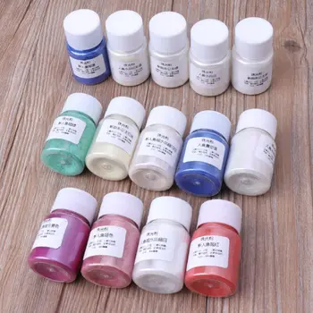 

13 Colors Aurora Resin Powder Mica Pearlescent Pigments Colorant Jewelry Making