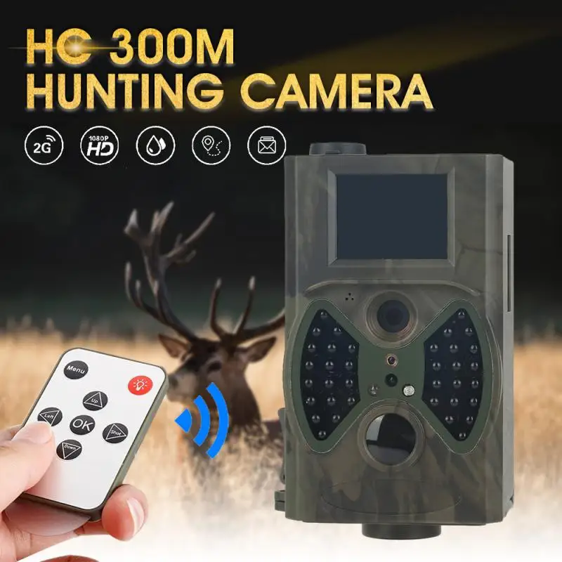 Наружная охотничья камера HC300M 12MP Trail цифровая ИК Водонепроницаемая для