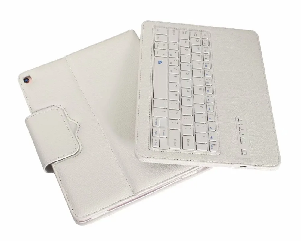 Съемный кожаный чехол-подставка с клавиатурой Bluetooth для IPad 10,2 дюймов, клавиатура для планшета для Ipad 10,2, Магнитный чехол+ ручка