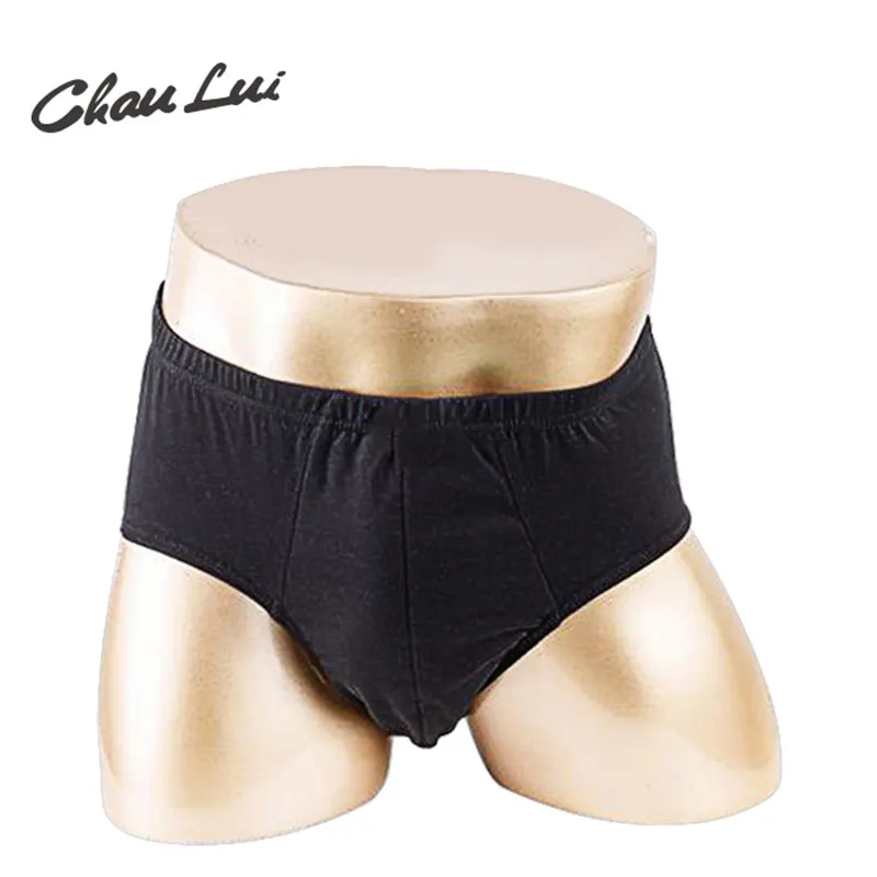 Chau Lui 3 шт./лот хлопковые мужские трусы плюс размер нижнее белье 4XL/5XL/6XL Мужские