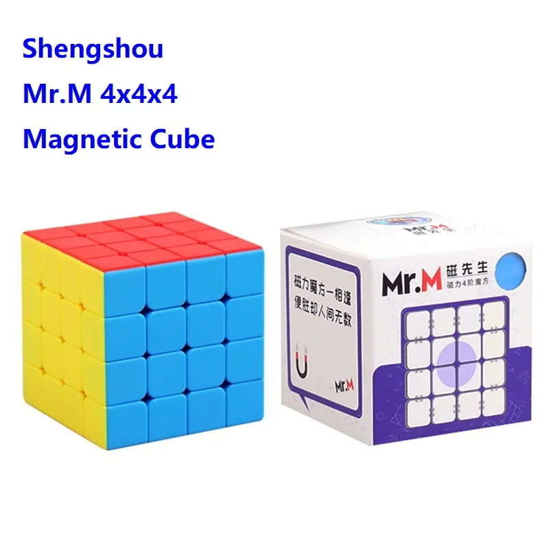 Sengso Shengshou Mr.M Магнитный 4x4 Cubing Magic 4x4x4 позиционирование Mrm 4 Cubo Magico 4*4 магнитные