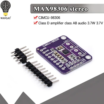 

CJMCU-98306 MAX98306 Stereo Class D Amplifier Class AB Audio 3.7W