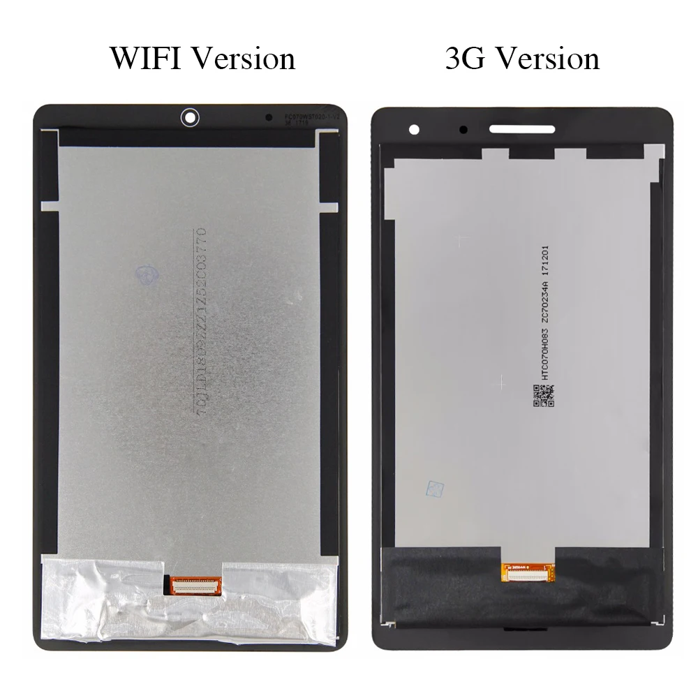 AAA Качество ЖК-дисплей Дисплей для huawei MediaPad T3 7,0 BG2-W09 BG2-U01 BG2-U03 ЖК-дисплей Дисплей Сенсорный экран Digitizer Ассамблеи WI-FI 3g