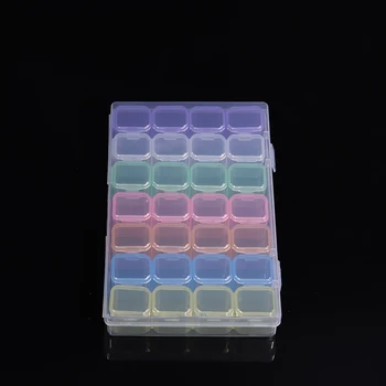 

56&28 Grids Diamond Painting Box Accessories 5D DIY Diamond Embroidery Tool Home Storage