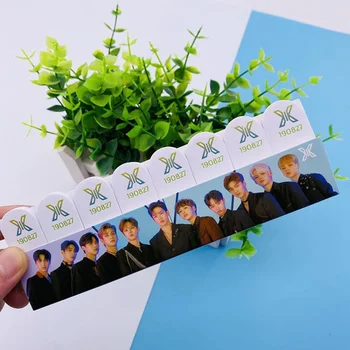 

Kpop X1 Cute Mini Sticky Times Note Memo Pad Stickers Bookmark Index Produce Post Note Stickers Stationery Supplies