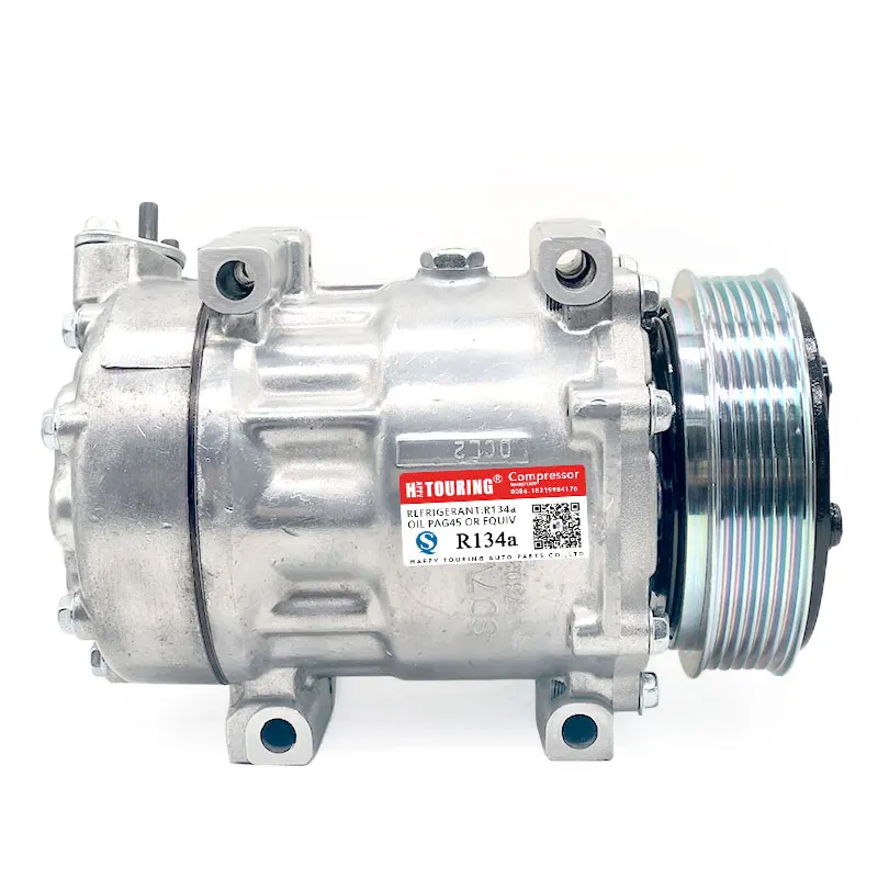 Авто AC компрессор для Citroen Berlingo C2 C3 Pluriel Xsara peugeot 206 6453GZ 6453JL 6453JP 6453KS 6453LF 6453LH 6453LN 6PK 12V