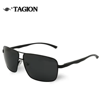 

Hot Selling Europe And America Polarized Sunglasses Men Aluminum Magnesium Mirror Leg Metal Frame 8924