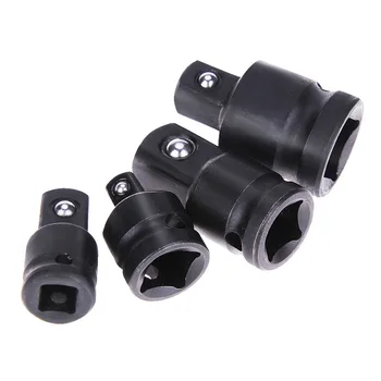 

4pcs Impact Socket Adapter Reducer Drive Converter Ratchet Wrench 1/4 3/8 1/2