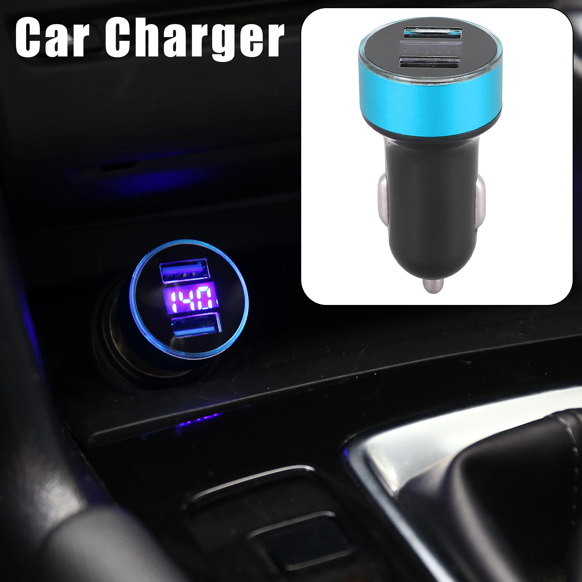 Uxcell LED ÷  ڵ  USB Ʈ      GPS  ķ ޴ ȭ