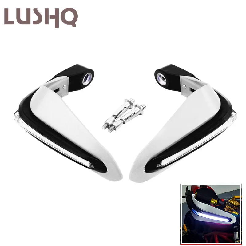 

Universal Motorcycle Hand Protection LED Handguards For suzuki gsxr 1000 k8 gsr 750 m50 tl1000r bandit 400 gsx s1000 gsxr 750