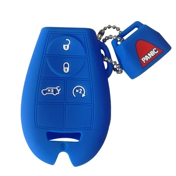 

Car Key Case Cover for Jeep Ram Dodge Durango Challenger Journey Grand Commander Wrangler Patriot Renegade Case for Keys