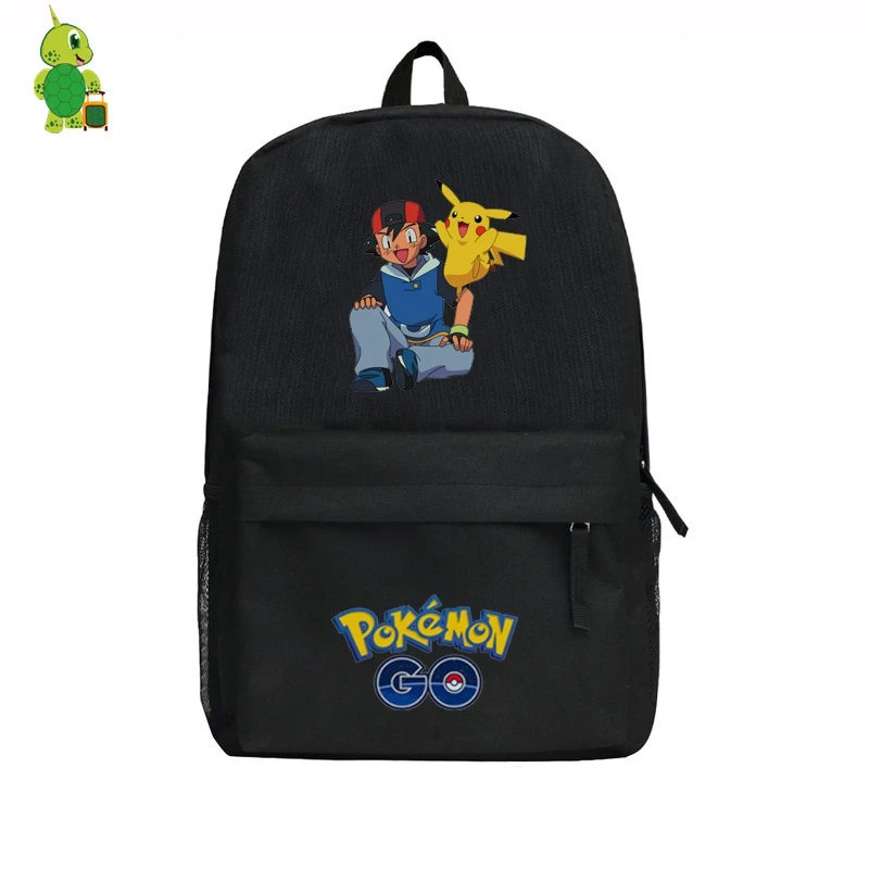 15 Pokemon Go Team Mystic Valor Instinct, школьные сумки для подростков, девочек, мальчиков, рюкзак для ноутбука, детские школьные сумки, дорожный рюкзак - Цвет: 15