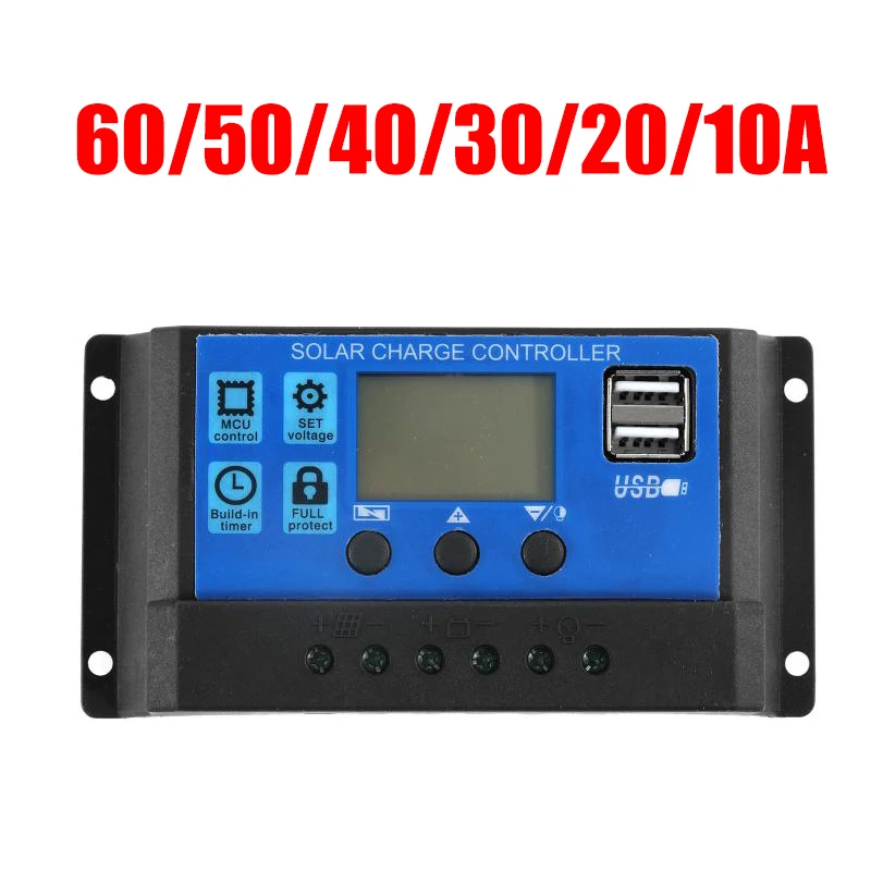 de carregamento de células solares usb, 5v, regulador com tela em lcd