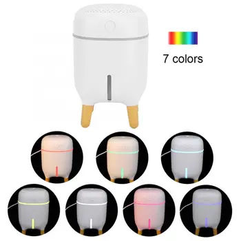 

USB Mini Timing Air Humidifier 240ml Ultrasonic Humidifiers with Night Light Mist Maker Aromatherapy Diffuser Mist Maker
