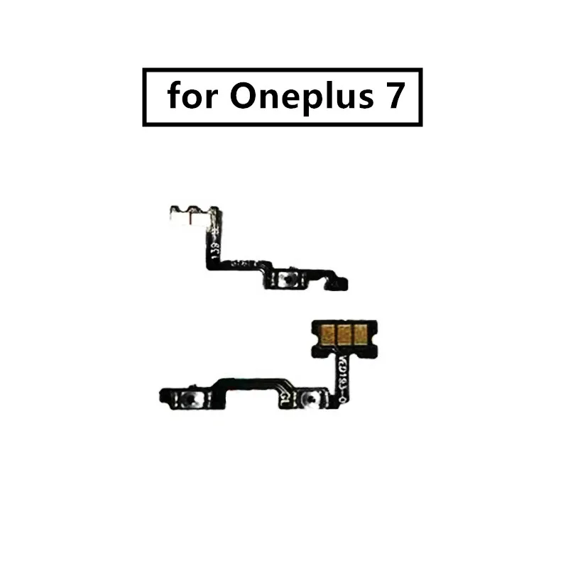 

for oneplus 7 Power Volume Side Key Button Flex Cable ON OFF Switch Flex Cable Replacement Repair Parts