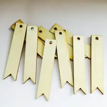 10 шт ручной работы мультфильм diy декоративные деревянные фишки на заказ деревянные бирки 63*12 мм