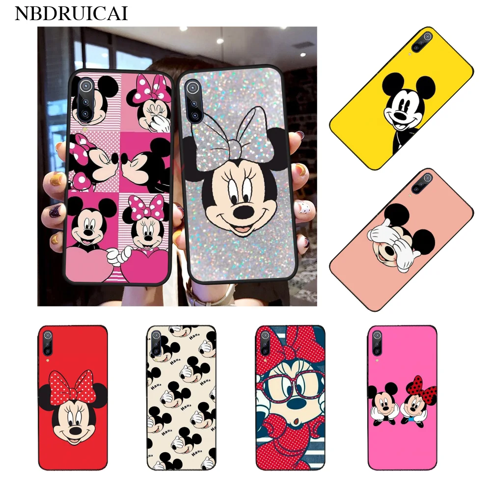 

NBDRUICAI Mickey Minnie Mouse TPU Soft Silicone Phone Case Cover for Xiaomi 8 9 se 5X Redmi 6pro 6A 4X 7 5plus note 5 7 6pro