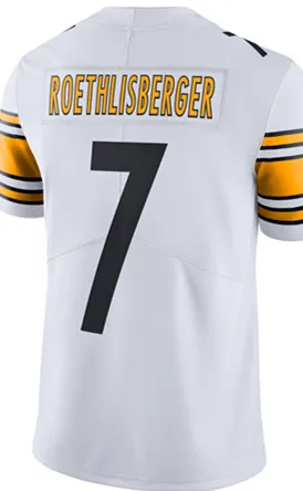 Топ 19 Juju Smith-Schuster JERSEY Cheap 30 James Conner 84 Antonio коричневый 7 Ben Roethlisberger 90 T. J. Ватт майки - Цвет: Limited