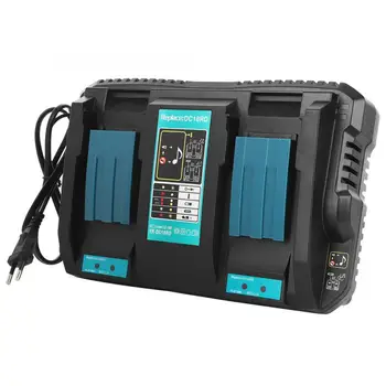 

Double Battery Charger with USB Interface DC18RD Fit for BL1830 Bl1430 14.4-18V