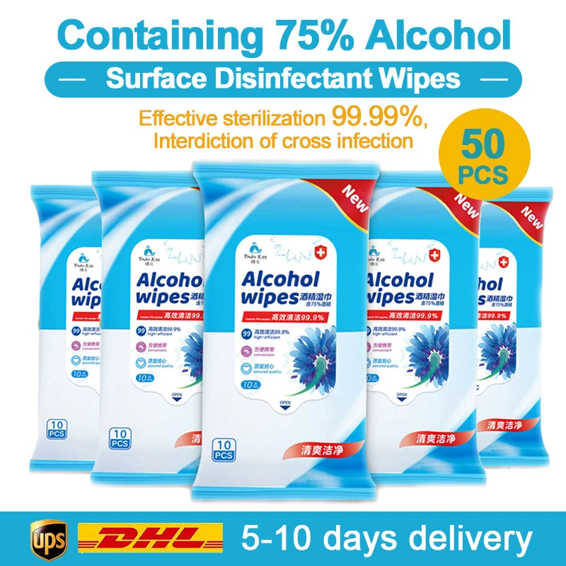 50pcs-Alcohol-Disinfect-Wipes-75-Super-Soft-alcohol-wipe-Antiseptic-Pads-Large-Wet-Wipes-8x6-Sterilization (1)