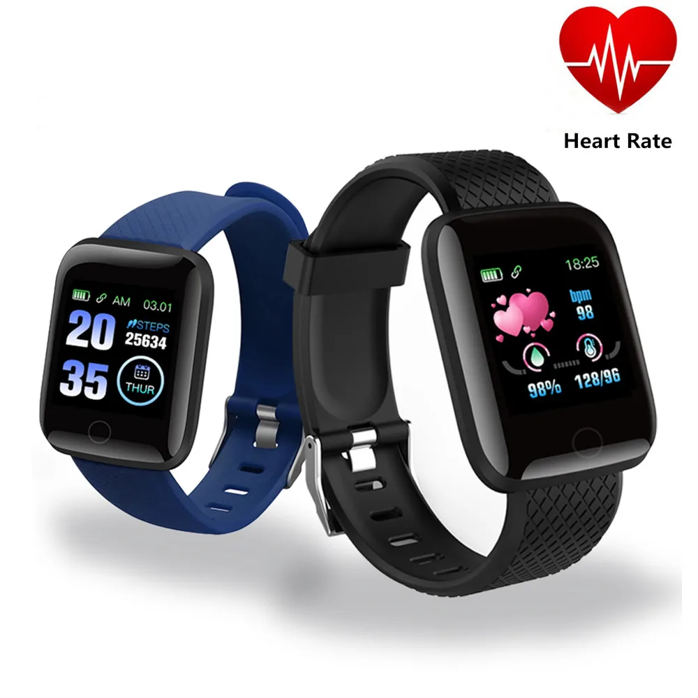 

116 Plus Smart Bracelet D13 Fitness Tracker Heart Rate Blood Pressure Monitor Waterproof Sport Watch For XiaoMi honor IOS pk B57