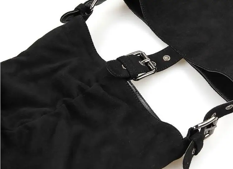 Special Design Woman Pointed Toe Over The Knee Buckles Sexy Pants Belts Boots High Heel Square Toe Long Boots Lady Autumn Shoes