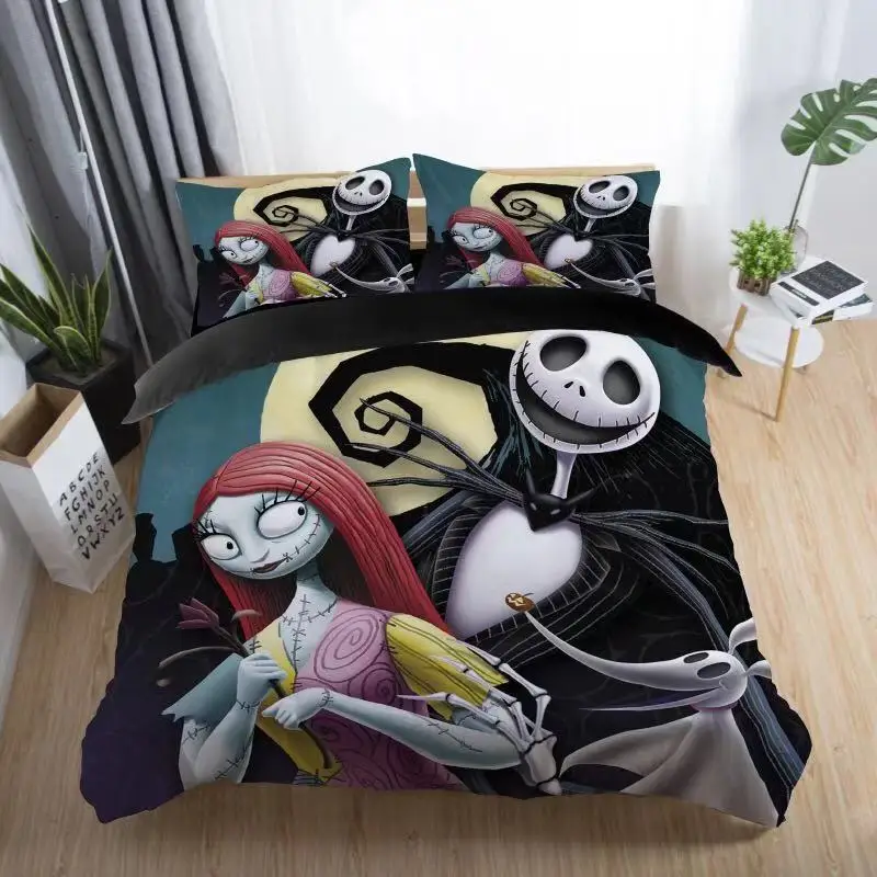 

3D Print Bedding sets Duvet Cover Four Seasons one bed cover and two Pillowcase 3Pcs Queen King size