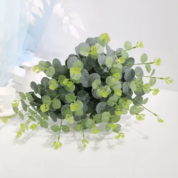 

Artificial Bundle of Eucalyptus Eucalyptus Leaves Northern European-Style Ins Home Wedding Decoration Money Leaf Plants