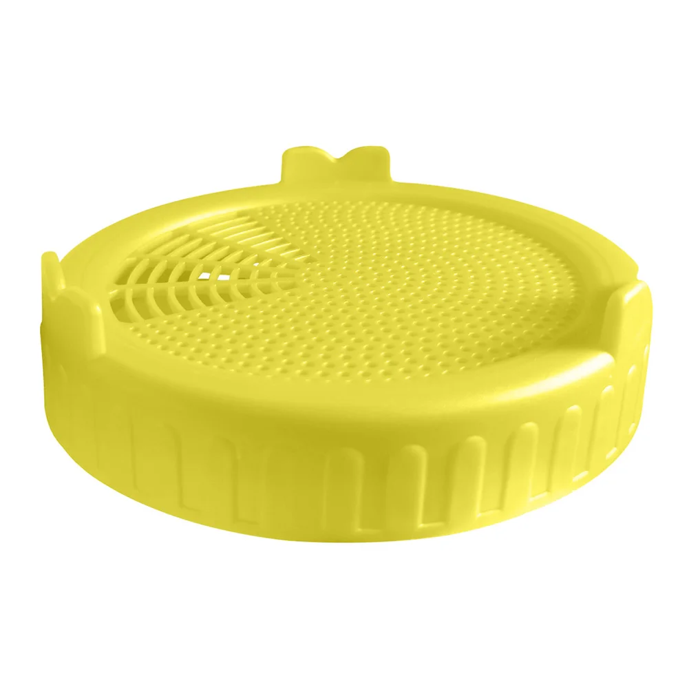 1PC Food Bottle Grade Mesh Sprout Cover Kit Seed Crop Germination Strainer Silicone Sealing Ring Lid Mason Jar Germination