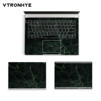 

Black Marble Laptop Sticker for Funda Surface Book1 13.5 inch Anti-Scratch PVC Decal Laptop Skin for Surface Book 13.5" Cover