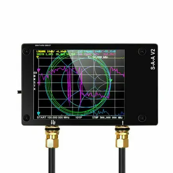 

NanoVNA V2 50kHz-3GHz Vector Network Analyzer S-A-A-2 Digital Nano Antenna VNA HF VHF UHF USB Logic Antenna Analyzer
