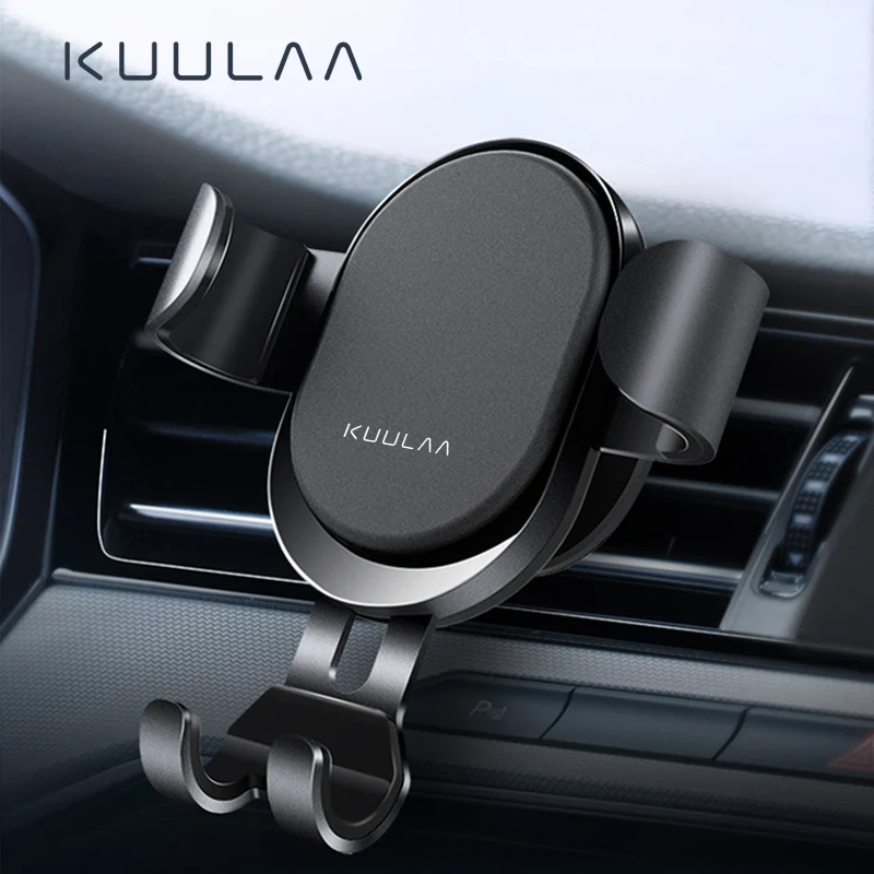 

KUULAA Car Phone Holder Gravity Stand Mobile Support Holder in Car Phone Mount Holder Stand for Xiaomi Redmi Note 7