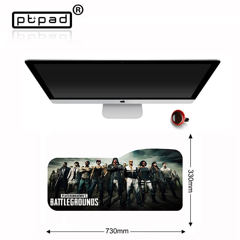 

730*330*3mm Large Custom Non-slip Gaming PUBG Lockedge Computer Mouse Pad Keyboard Laptop Tablet Desk Gamer Mat Mousepad Muismat